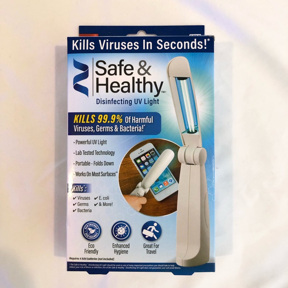 UV Light Disinfecting Portable Light As Seen On TV
